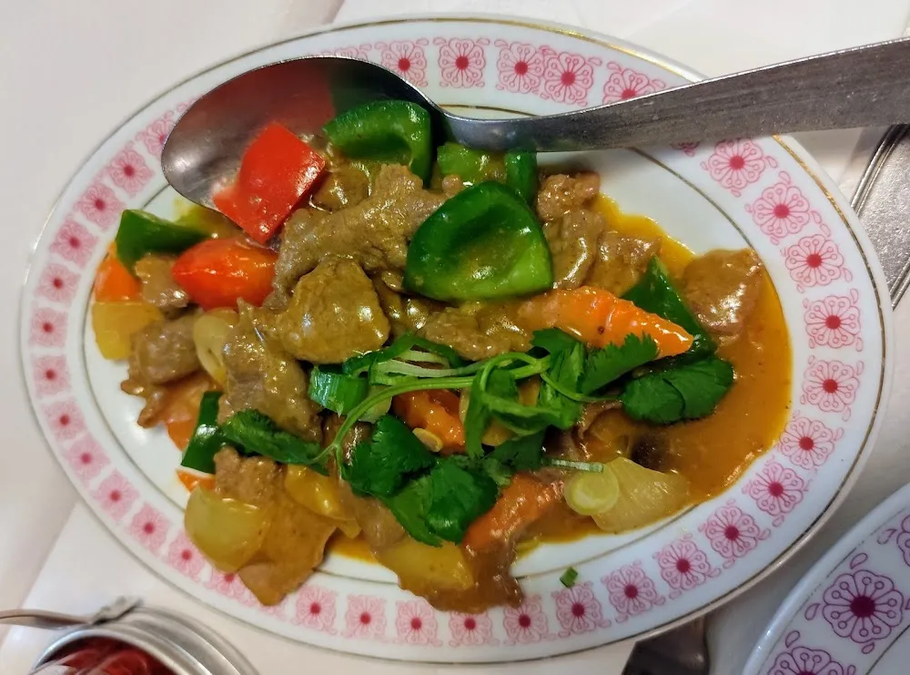 Bœuf Sauté Au Curry